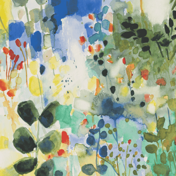 Cindy Rawlings, Flowers, watercolour on paper