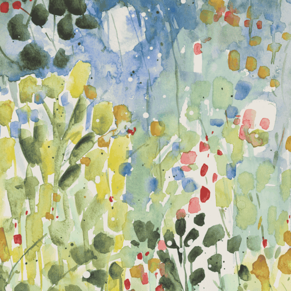 Cindy Rawlings, Moonrise, watercolour on paper