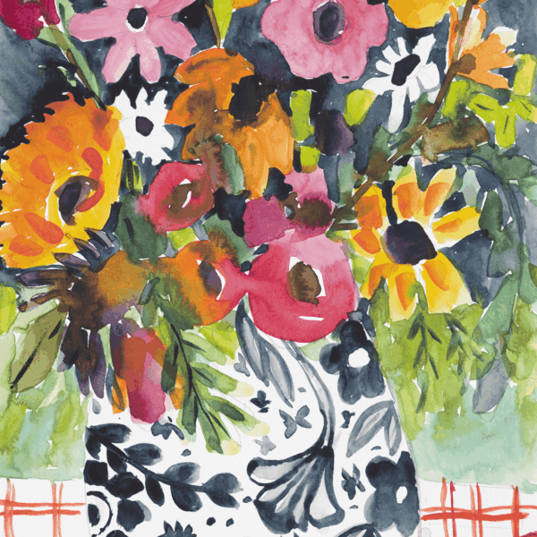 Cindy Rawlings, The Blue Vase, Acrylic