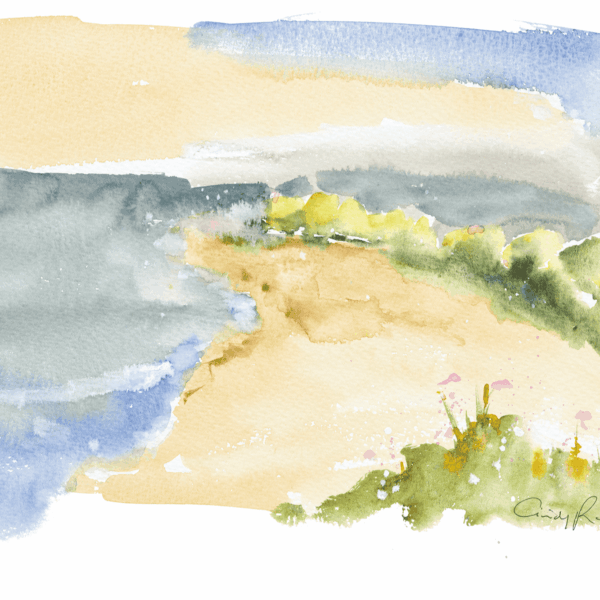 Beautiful Hermanus, Cindy Rawlings, watercolour on paper
