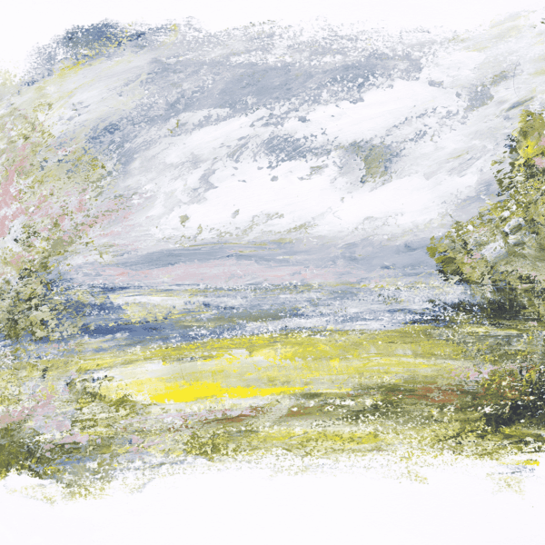 Lemoenkop at Sunrise, Cindy Rawlings, watercolour on paper