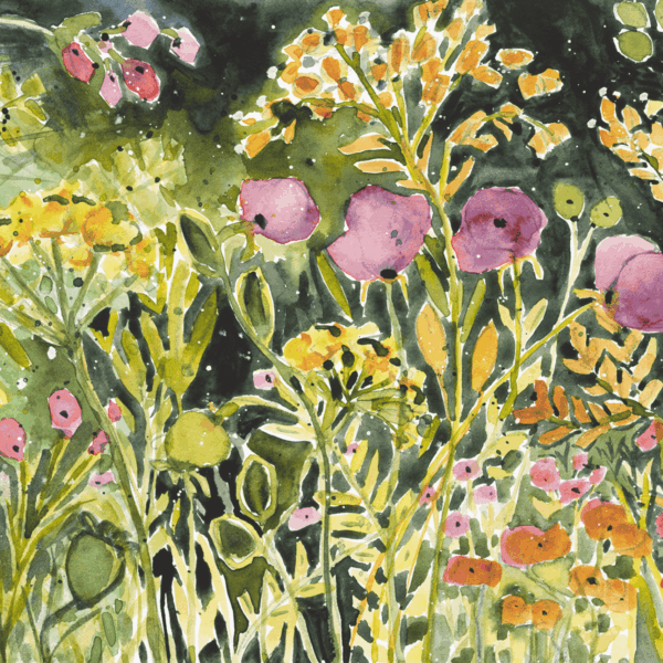 North Carolina 1, Cindy Rawlings, watercolour on paper