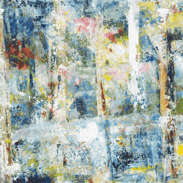 An Abstract Forest, Cindy Rawlings, acrylic on paper
