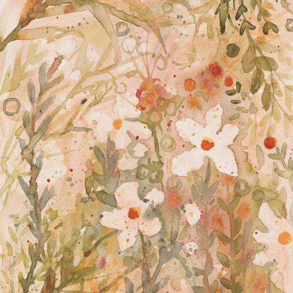 Autum Bronzes 1, Cindy Rawlings, watercolour on paper