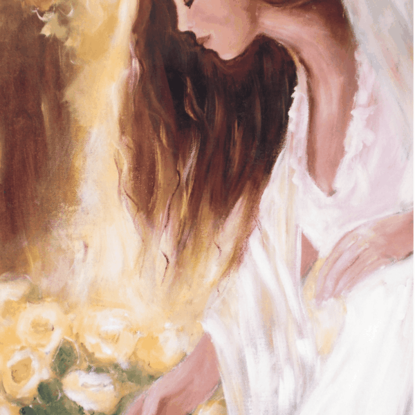 My Ladies 4, Cindy Rawlings, watercolour on paper